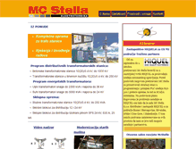 Tablet Screenshot of mcstella.com